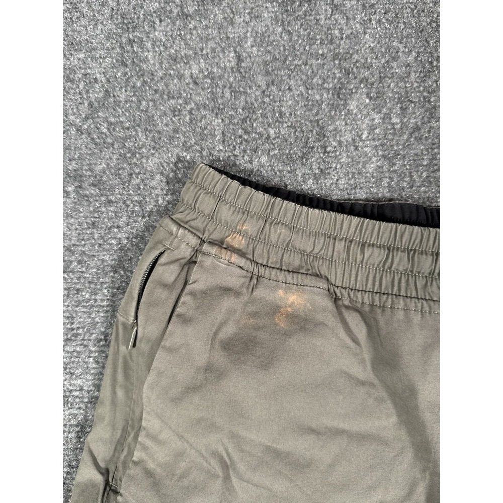 Lululemon Bowline Shorts Mens Medium Green Chino Drawstring Ripstop 8" - Picture 4 of 13